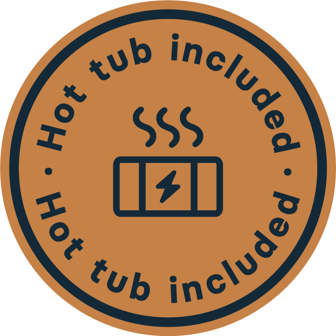 Hot Tub Sticker Beige